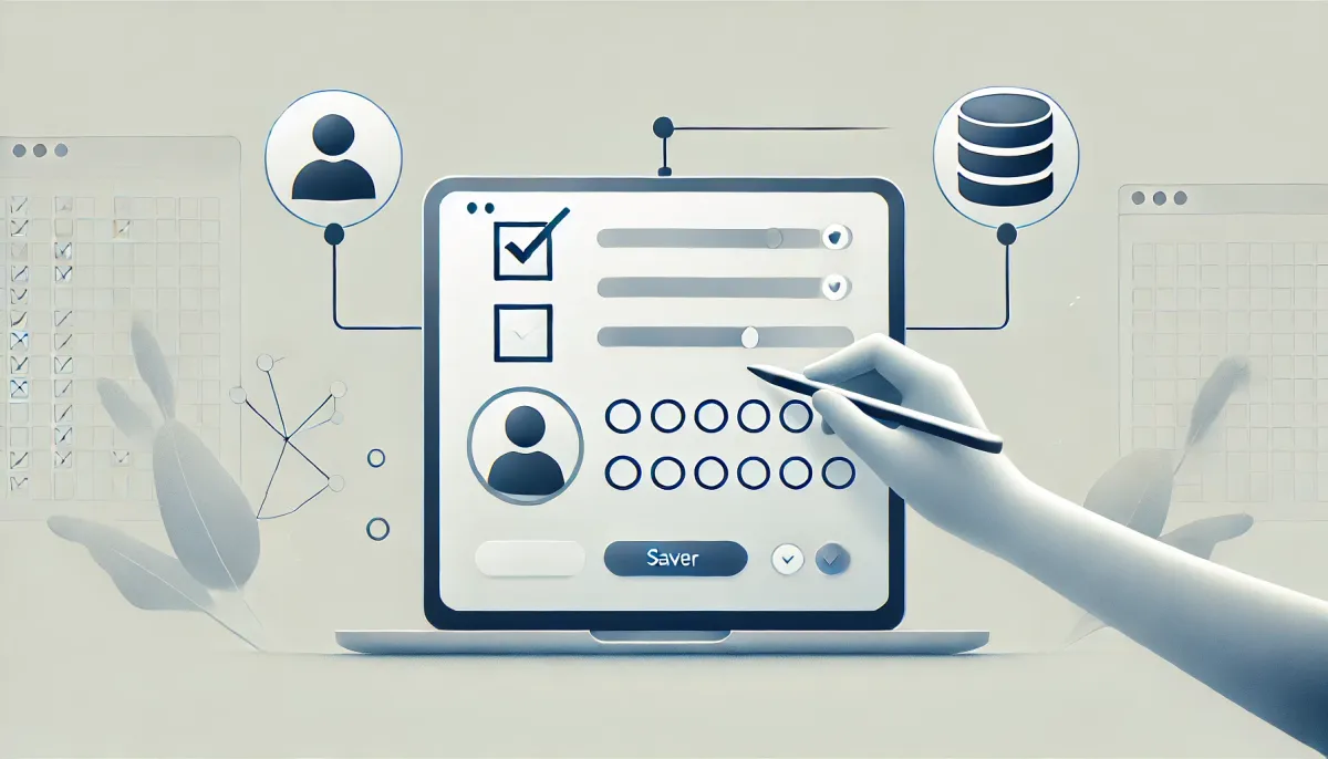 Create a Survey and Save Answers Automatically into a Database